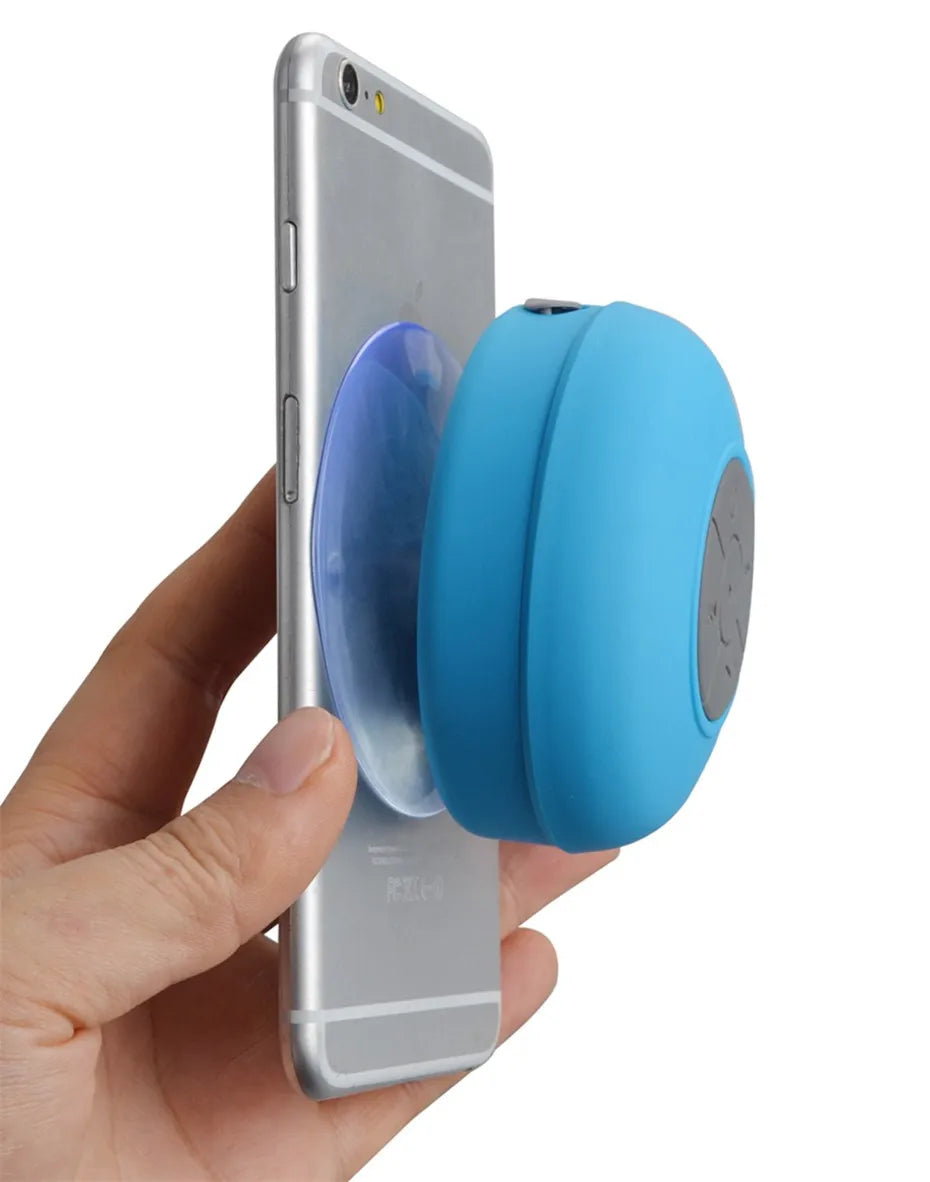 Mini Bluetooth Speaker Shower Subwoofer suction cup