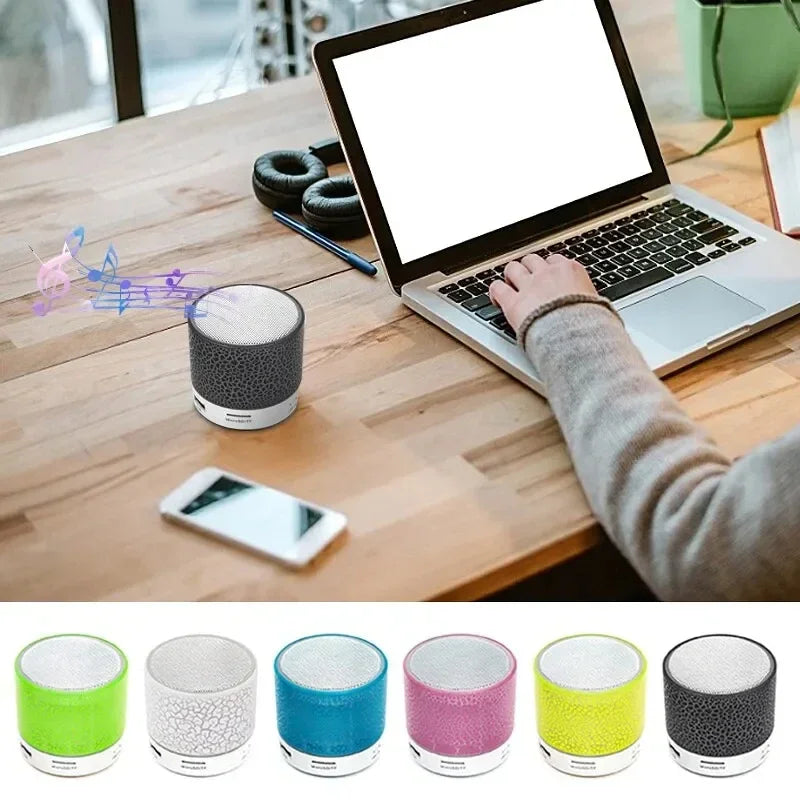 New Bluetooth Mini Speaker Wireless Speaker Colorful LED