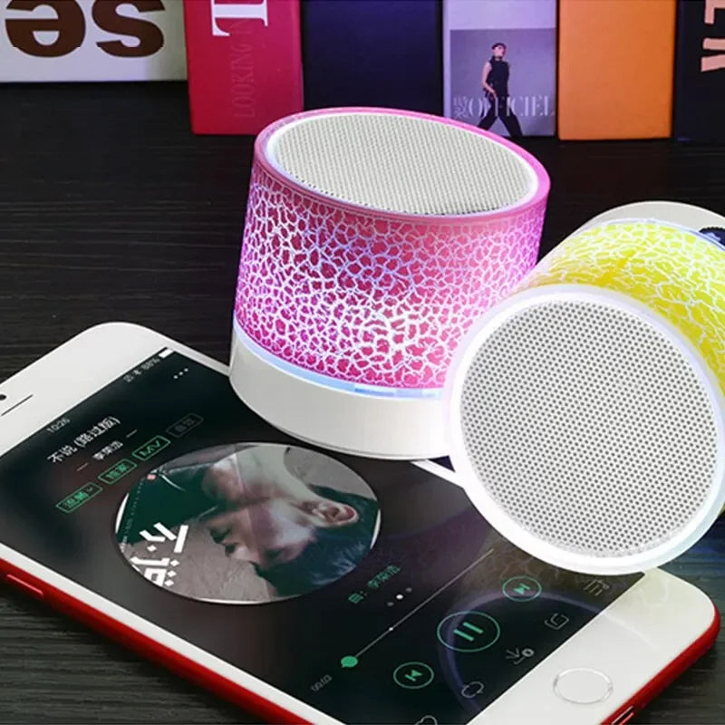 New Bluetooth Mini Speaker Wireless Speaker Colorful LED