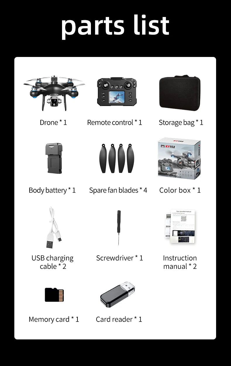 Xiaomi KY102 8K HD Drone Profesional Dual-Camera Aerial Photography