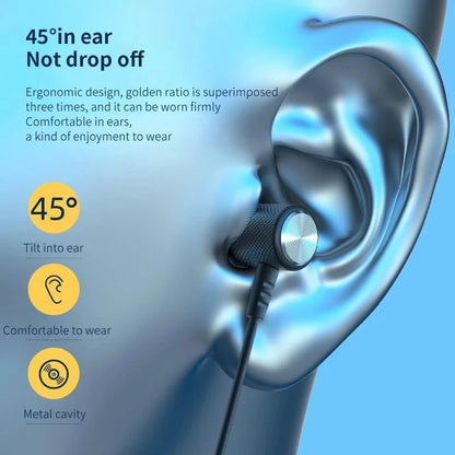 Wireless Headphones Bluetooth 5.0 Neckband Earphones Silicone Hifi 9D Stereo Sports Headset Halter Waterproof Magnetic Earbuds