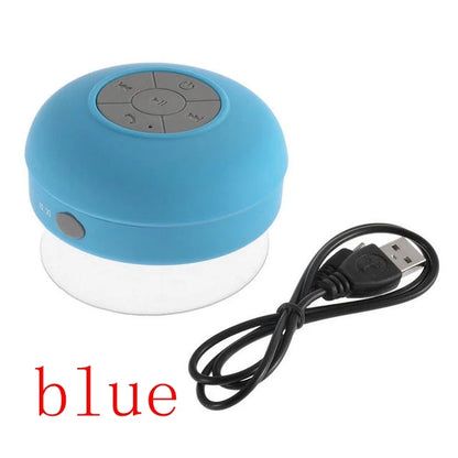 Mini Bluetooth Speaker Shower Subwoofer suction cup