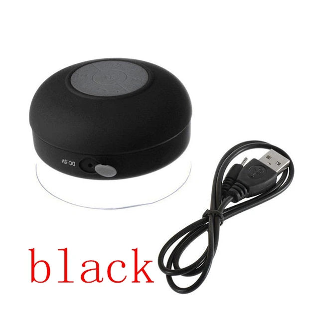 Mini Bluetooth Speaker Shower Subwoofer suction cup