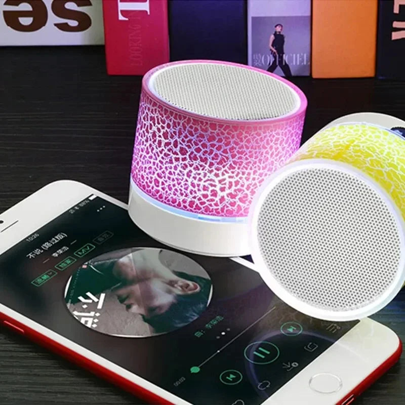 New Bluetooth Mini Speaker Wireless Speaker Colorful LED