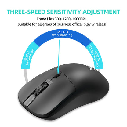 2.4G Wireless Mouse Ergonomic Gaming Mouse