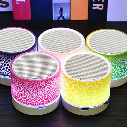 New Bluetooth Mini Speaker Wireless Speaker Colorful LED