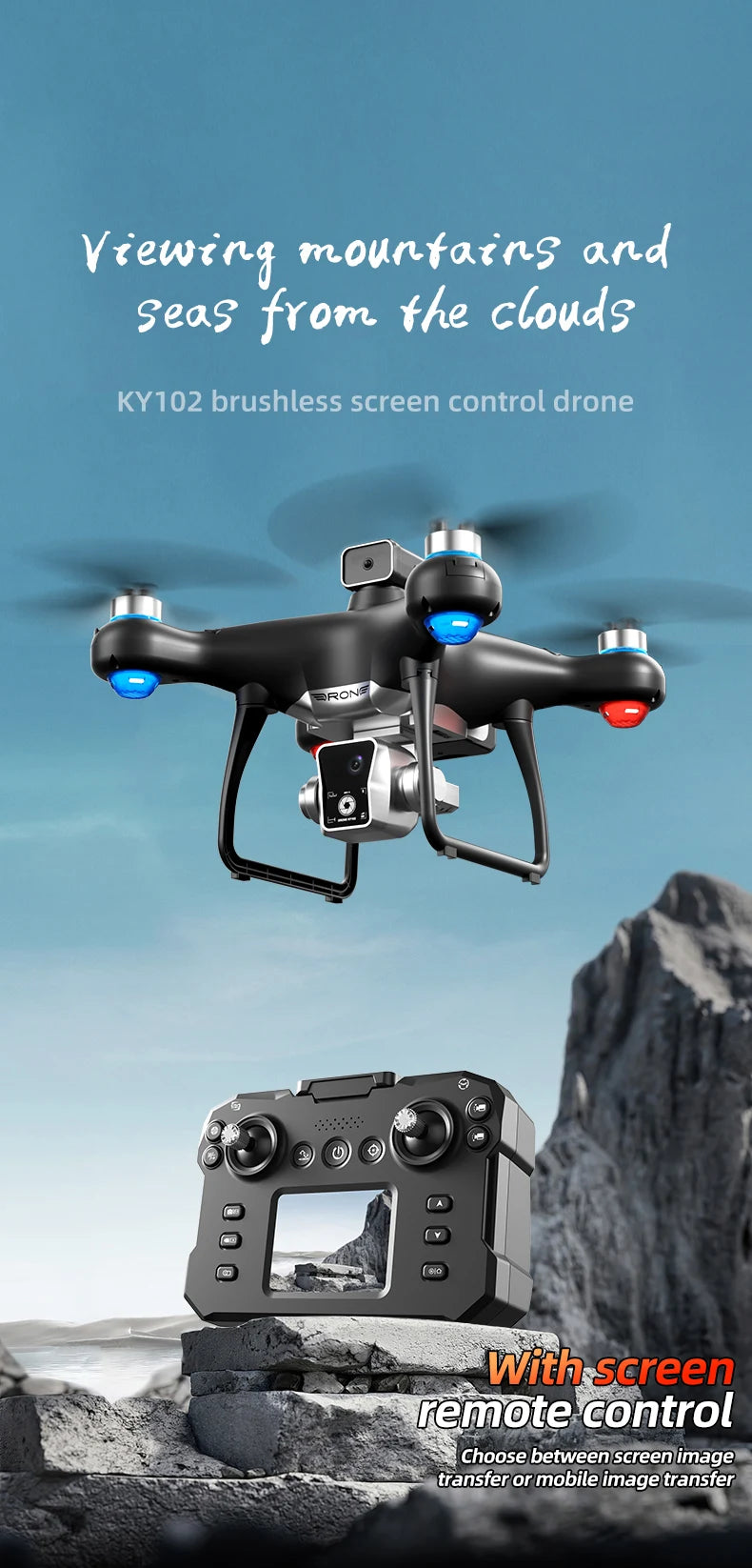 Xiaomi KY102 8K HD Drone Profesional Dual-Camera Aerial Photography