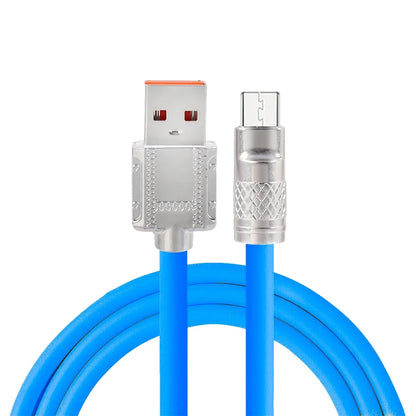 120W 6A Super Fast Charge USB Type C Liquid Silicone Cable