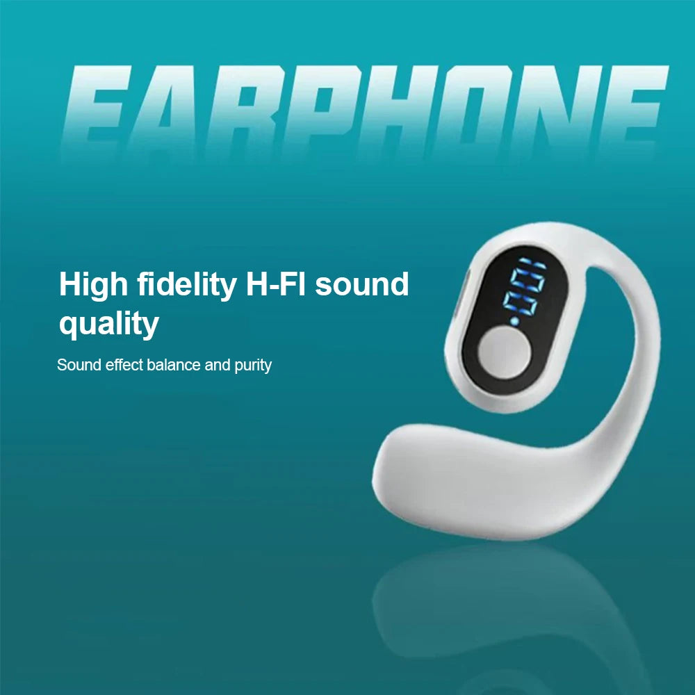 Bluetooth 5.3 Headphone TWS Wireless Ear Hook Earphone